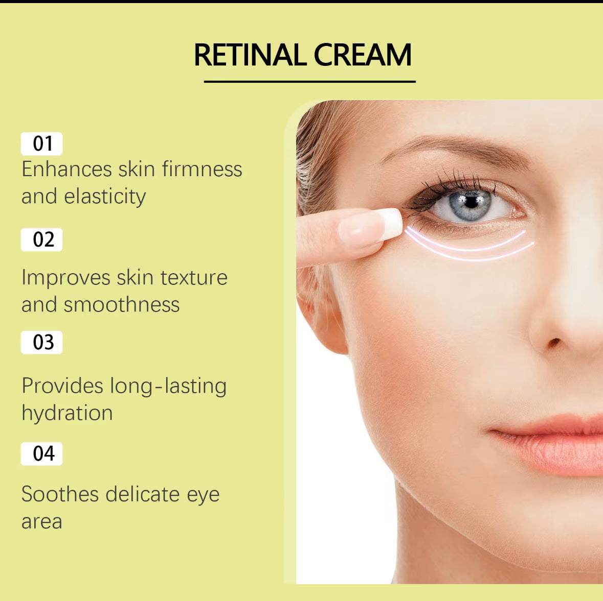 Contorno de Ojos Reafirmante con Retinal