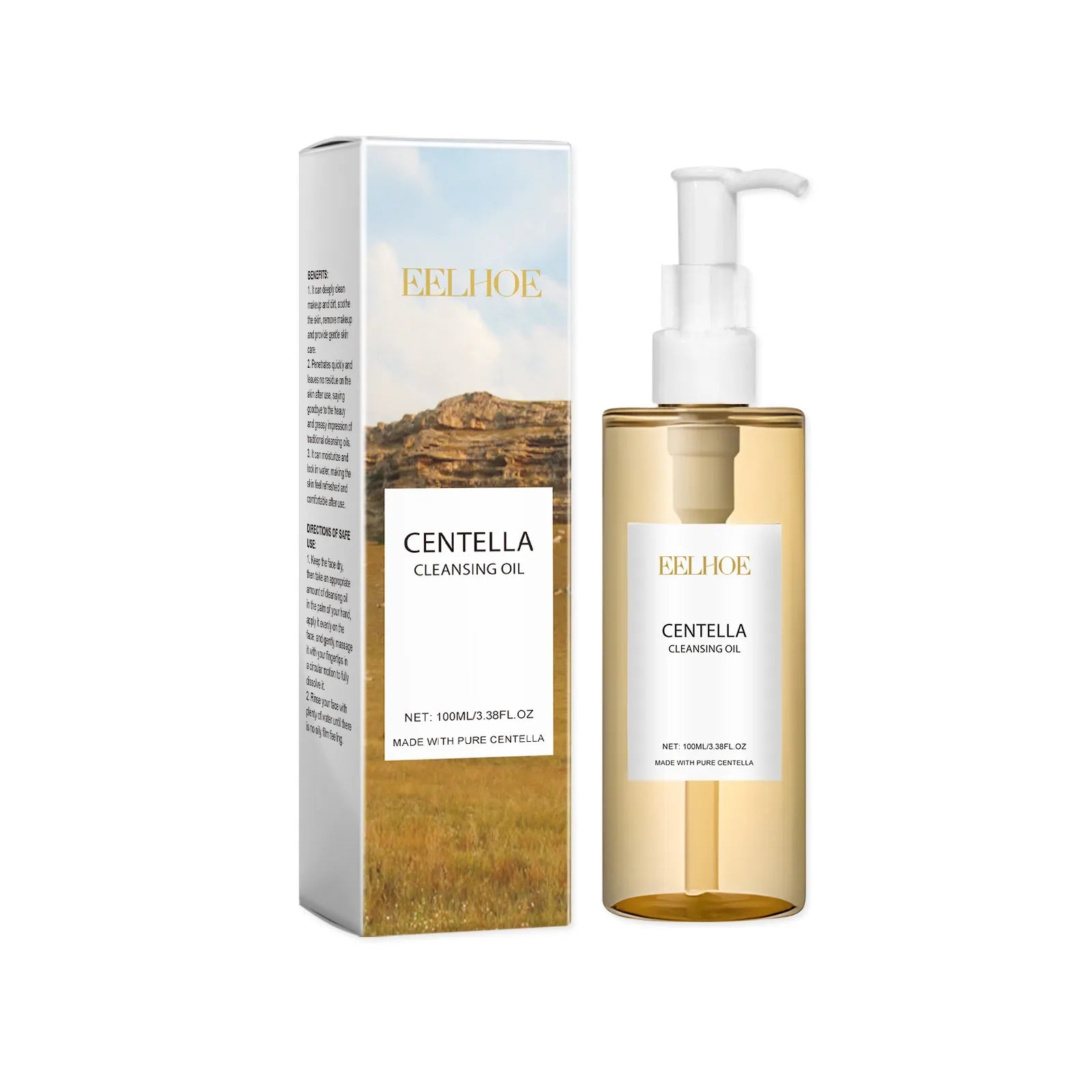Aceite Limpiador Suave y Ligero con Centella Asiática