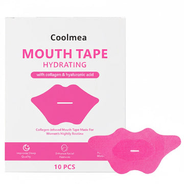 Sellos bucales de hidrogel hidratantes para dormir y respirar, 10 unidades