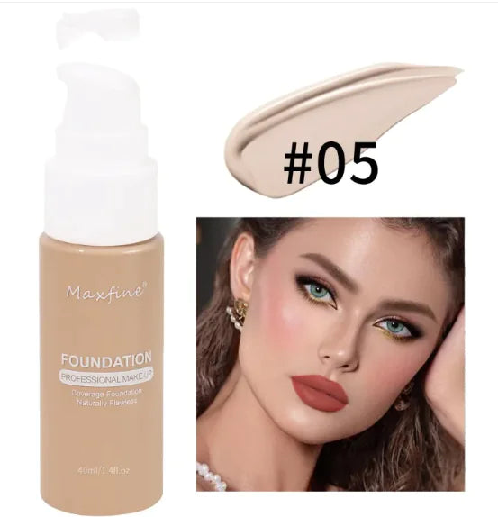 Base de maquillaje líquida y corrector de 12 colores