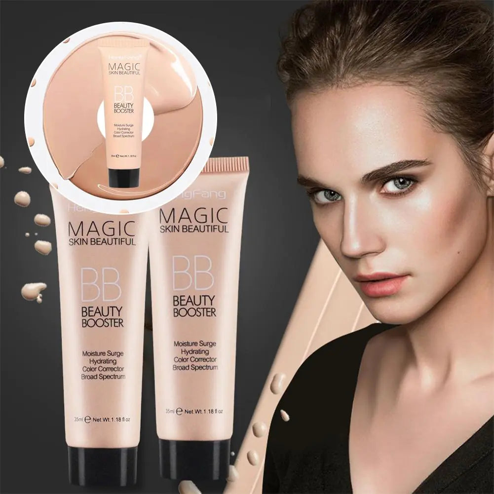 Corrector líquido BB, base resistente al agua, cobertura total