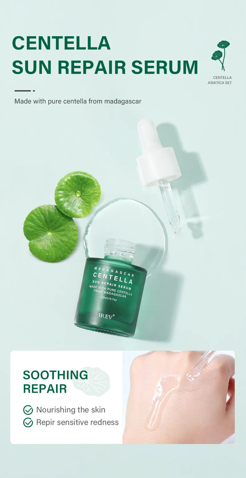 Kit de Cuidado Facial Reparador con Centella – Alivio para el Acné