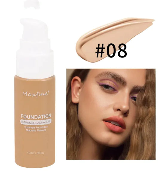Base de maquillaje líquida y corrector de 12 colores