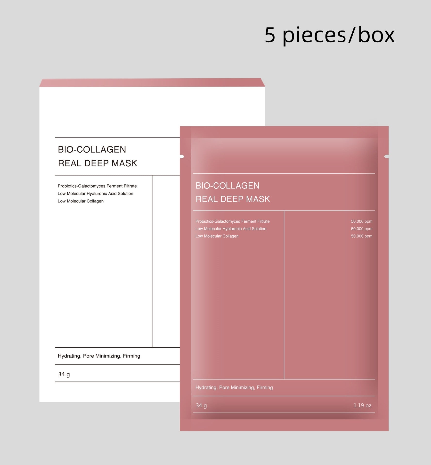 Mascarilla facial hidratante que reduce los poros