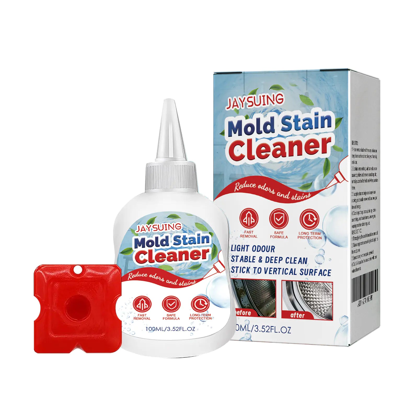 Mold Removal Gel for Bathroom Tiles and Grout Cleaning