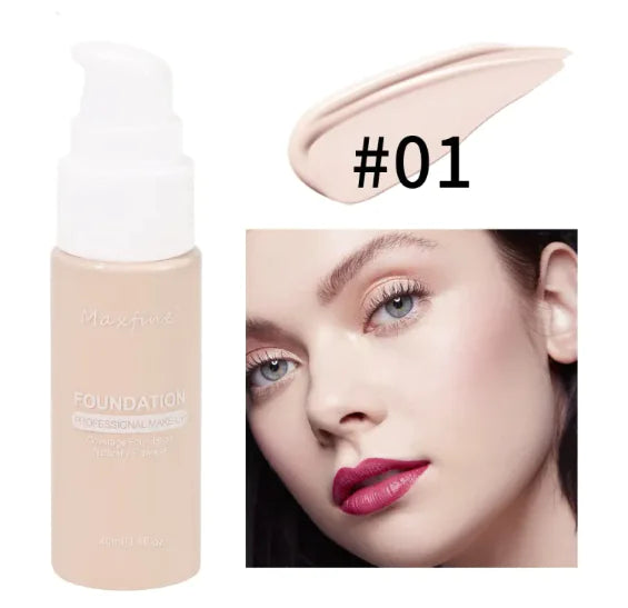Base de maquillaje líquida y corrector de 12 colores