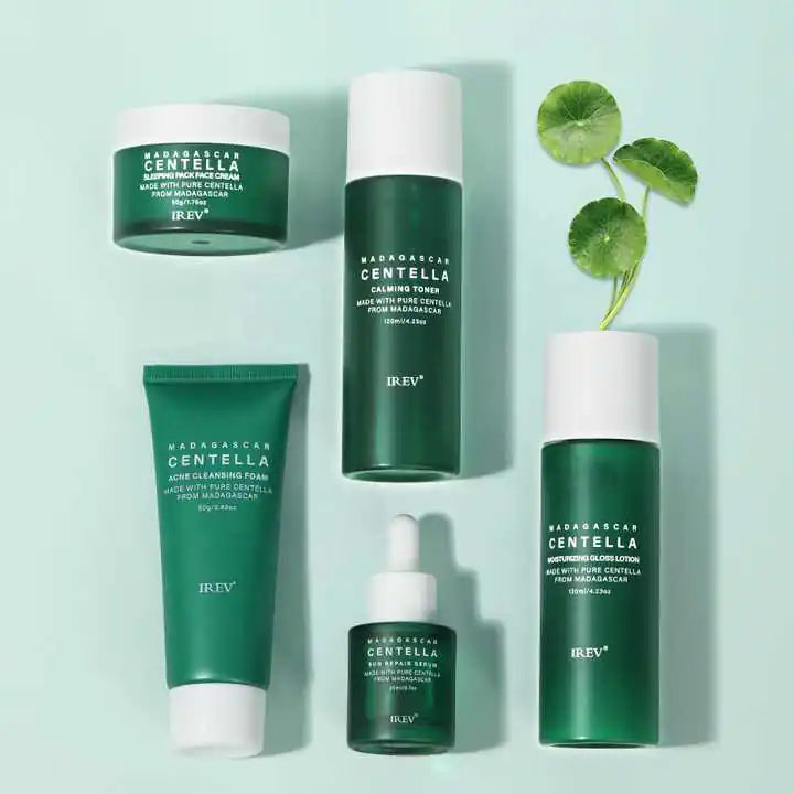 Kit de Cuidado Facial Reparador con Centella – Alivio para el Acné
