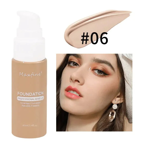 Base de maquillaje líquida y corrector de 12 colores