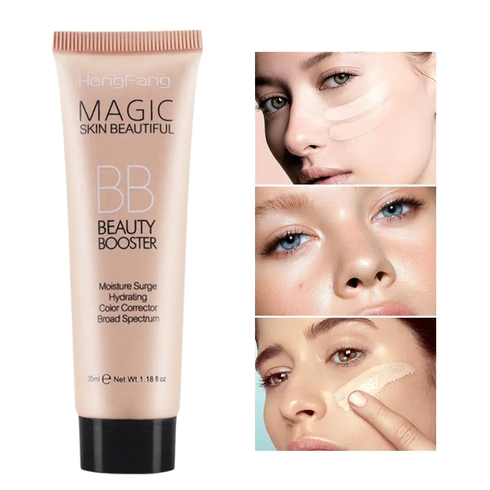 Corrector líquido BB, base resistente al agua, cobertura total