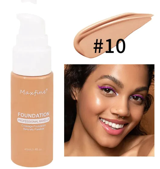 Base de maquillaje líquida y corrector de 12 colores