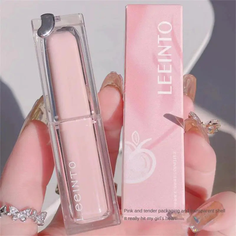 Brillo labial hidratante con efecto espejo de té helado Dudu Lip Glaze